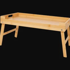 Action Plateau pliable en bambou* Plateaux