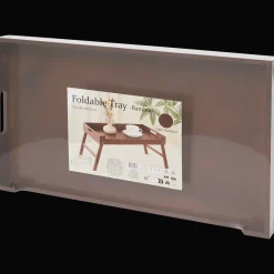 Action Plateau pliable en bambou* Plateaux