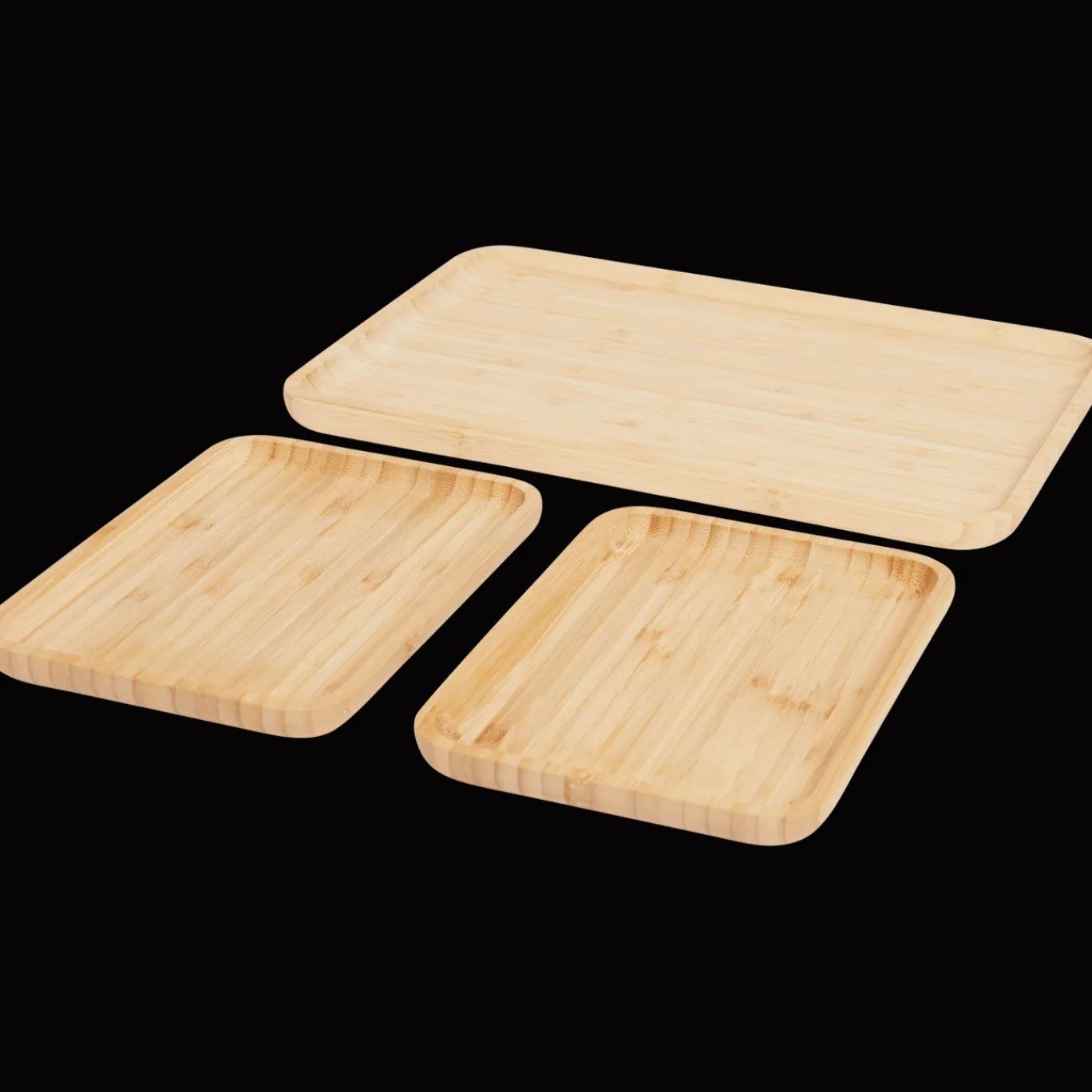 Action Plateaux en bambou* Plateaux