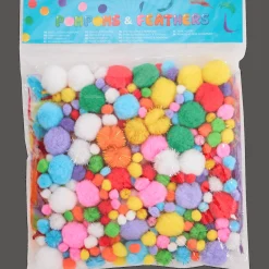 Action Plumes et pompons pour loisirs créatifs* Bricolage