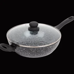 Action Poêle avec couvercle verre* Poêles