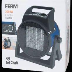 FERM Poêle électrique* Ventilateurs