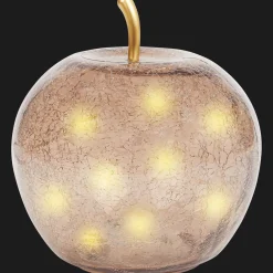 Action Pomme en verre avec LED* Accessoires Pour La Maison