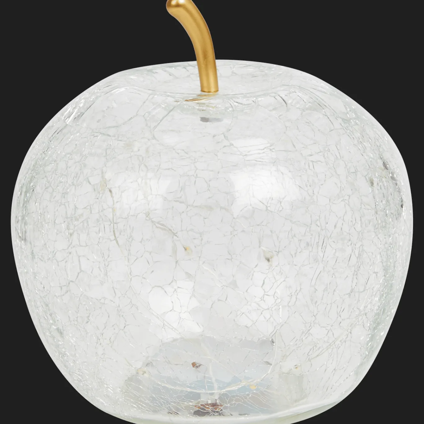 Action Pomme en verre avec LED* Accessoires Pour La Maison