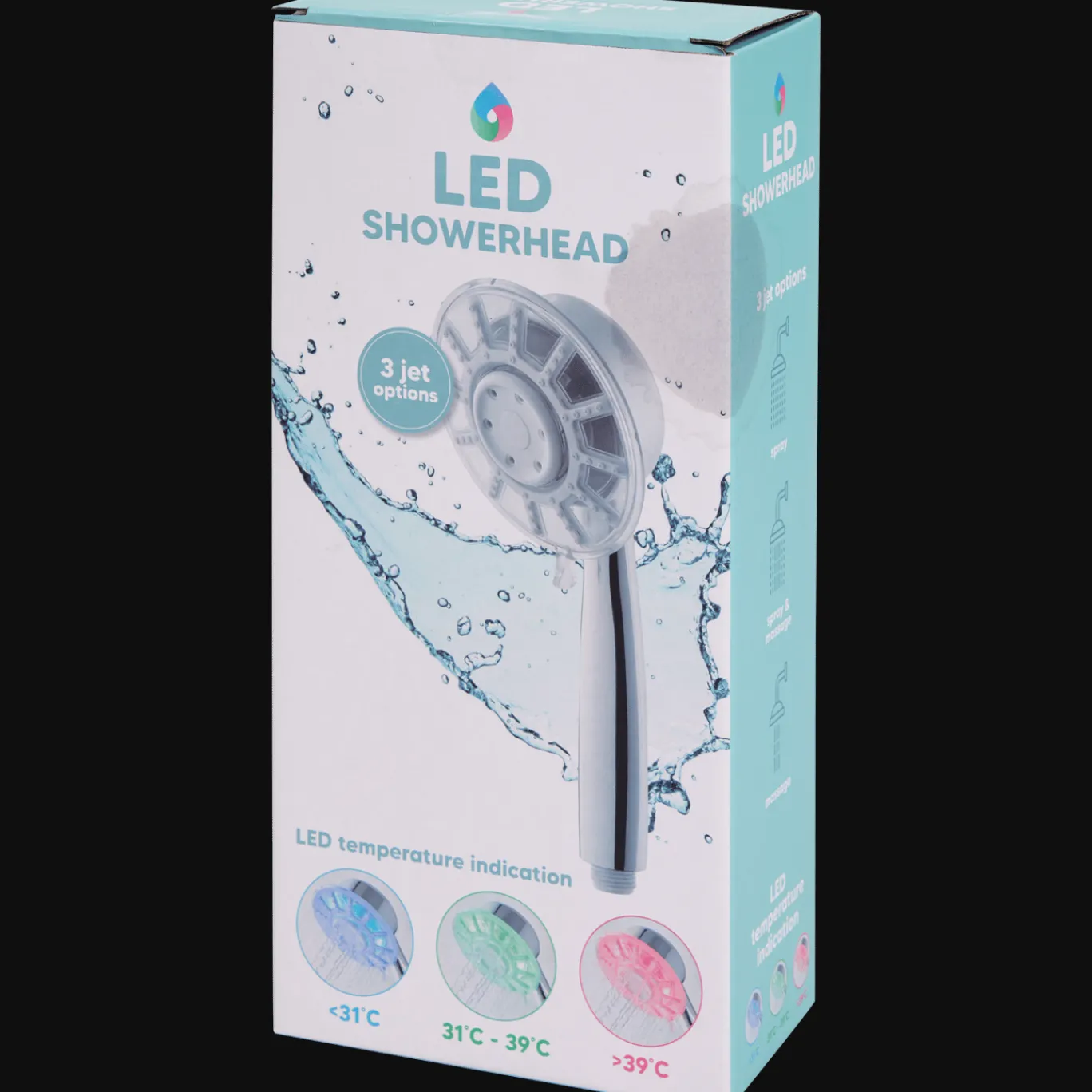 Action Pommeau de douche LED* Accessoires Pour Salle De Bains Et Toilettes