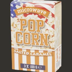 Action Pop-corn pour micro-ondes Caramel beurre salé* Noix Et Snacks