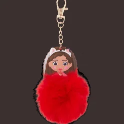 Action Porte-clés avec pompon* Jeux