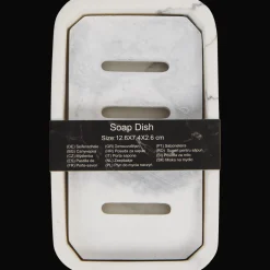 Action Porte-savon à imprimé marbré* Articles De Bain Et De Douche