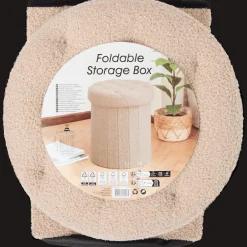 Action Pouf de rangement pliable* Accessoires Pour La Maison