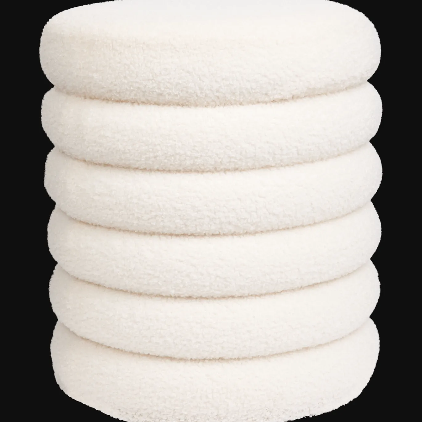 Action Pouf en tissu teddy* Accessoires Pour La Maison