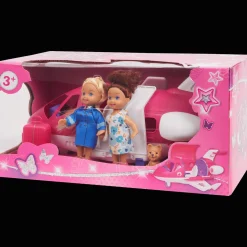 Action Poupées avec avion Chloe Girlz* Peluches Et Poupées