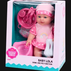 Dolly Star Poupon avec accessoires Baby Lola* Peluches Et Poupées