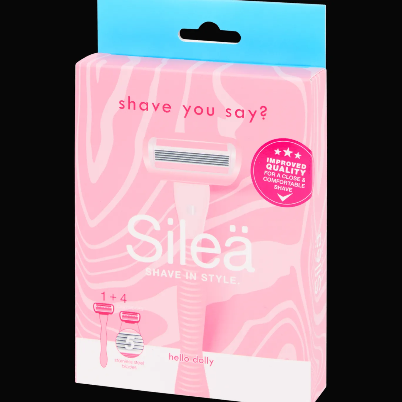 Action Rasoir avec lames de rechange Silea* Épilation & Rasage