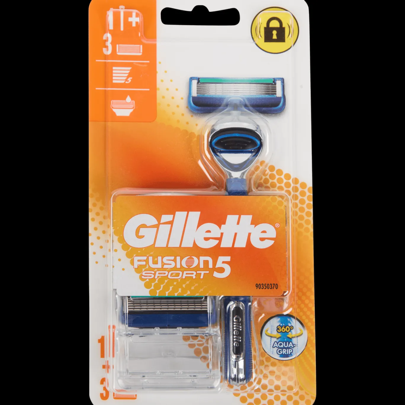 Gillette Rasoir avec lames Fusion5 Sport* Épilation & Rasage