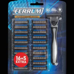 Ferrum Rasoir avec lames supplémentaires* Épilation & Rasage