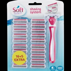 Soft Touch Rasoir avec recharges* Épilation & Rasage