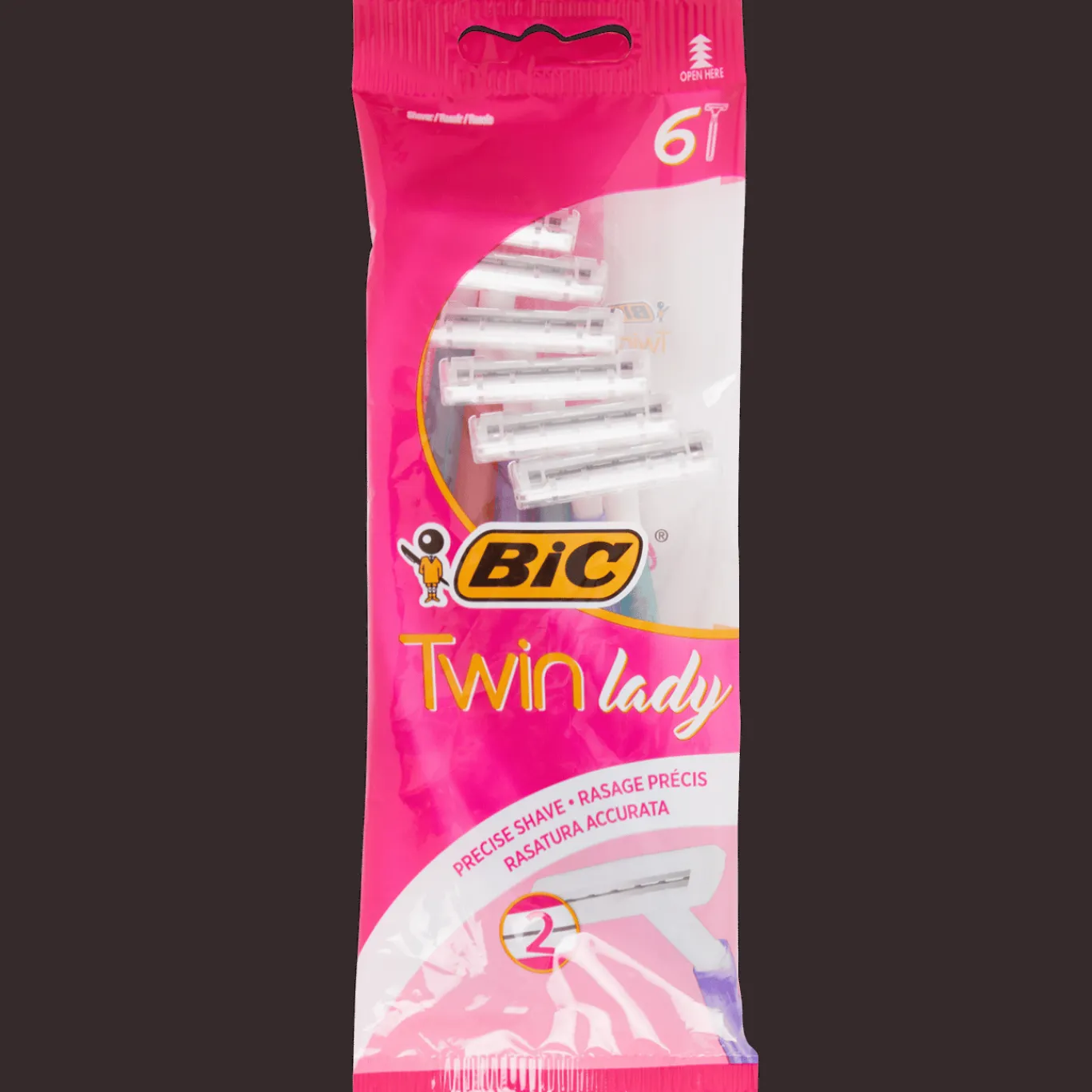 BIC Rasoirs jetables Twin Lady* Épilation & Rasage