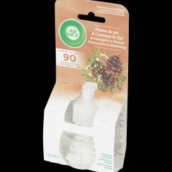 Air Wick Recharge pour diffuseur de parfum Pommes de pin et Couronne de gui* Produits De Lessive Et Vaisselle