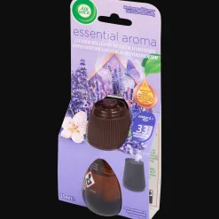Air Wick Recharge pour diffuseur de parfum Essential Aroma Lavande relaxante et fleurs d’amandier* Produits De Lessive Et Vaisselle