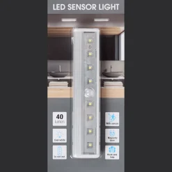 Action Réglette LED à détecteur de mouvement* Éclairage