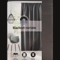Studio Home Rideau occultant prêt-à-poser* Décoration Fenêtres