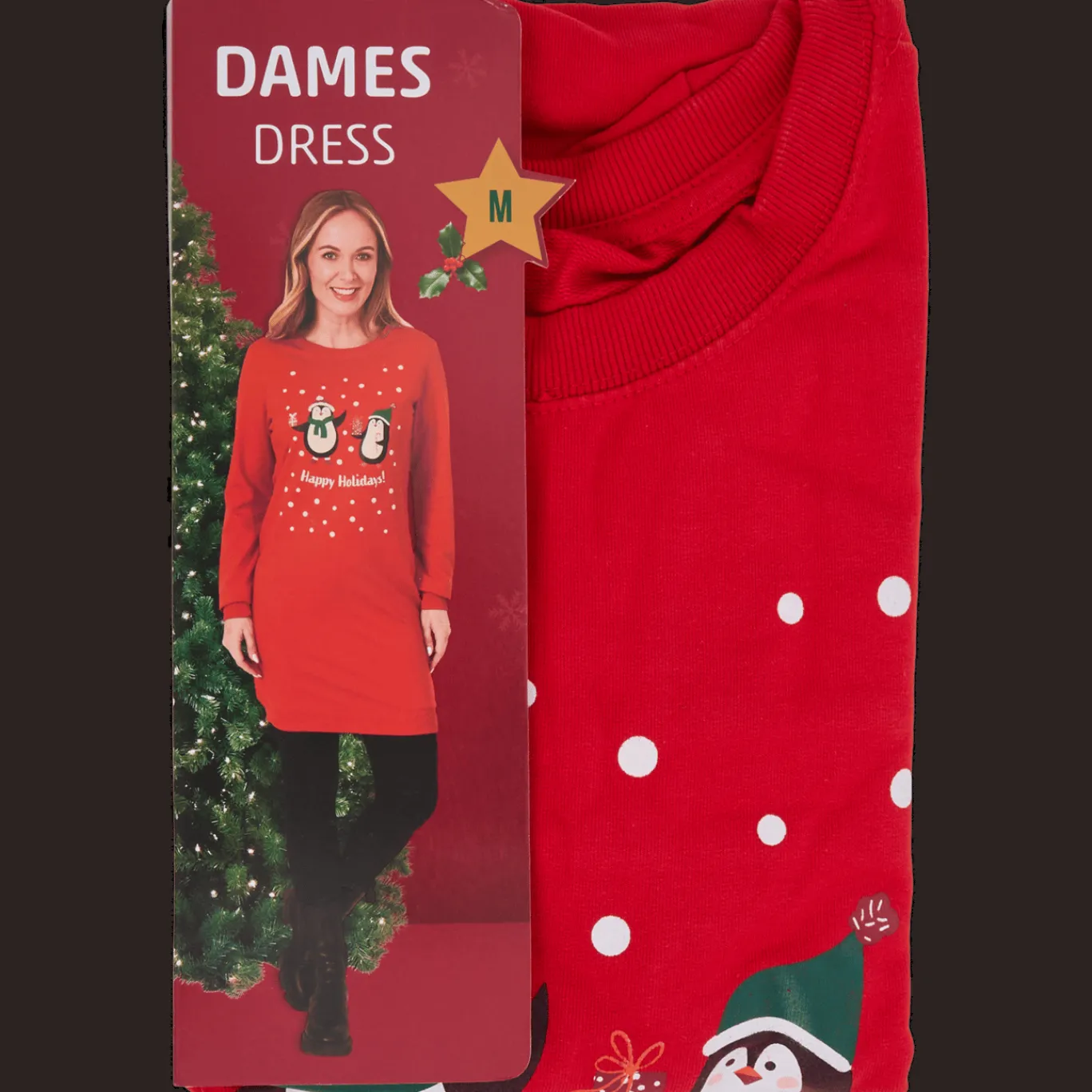 Action Robe de Noël avec imprimé* Vêtements