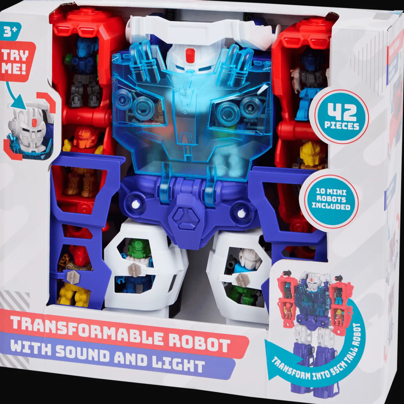 Action Robot transformable* Peluches Et Poupées