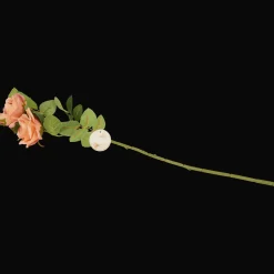 Action Rose artificielle sur tige* Plantes Et Fleurs Artificielles