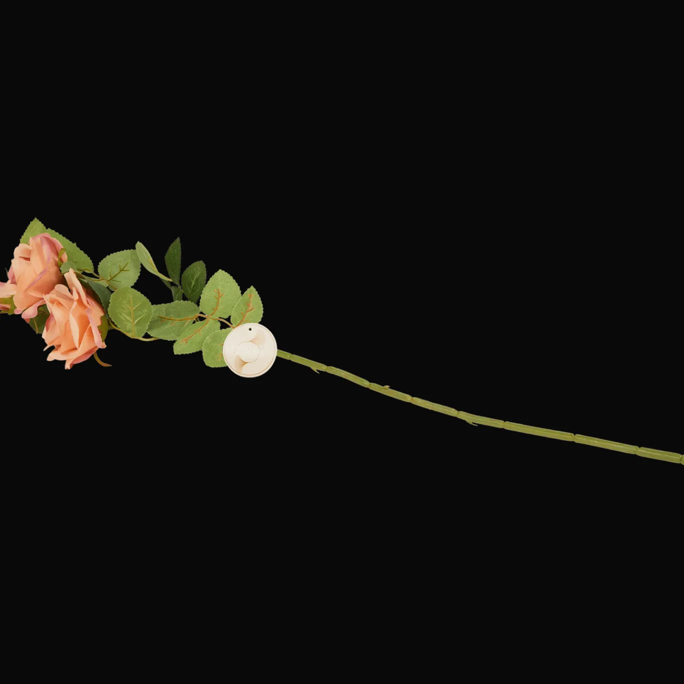 Action Rose artificielle sur tige* Plantes Et Fleurs Artificielles