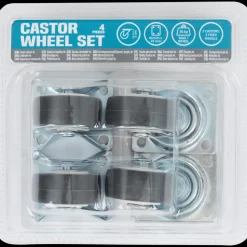 Action Roulettes pivotantes et fixes* Accessoires Pour La Maison