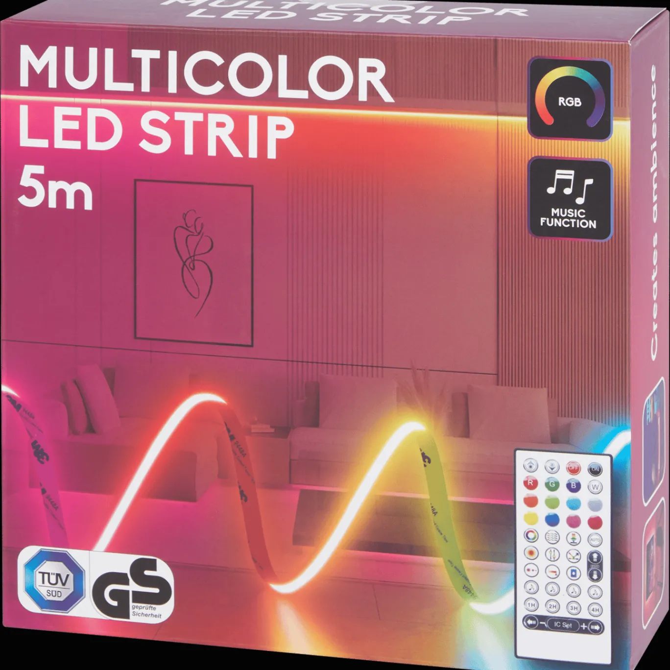 Baltimore Ruban LED synchronisation musicale* Éclairage