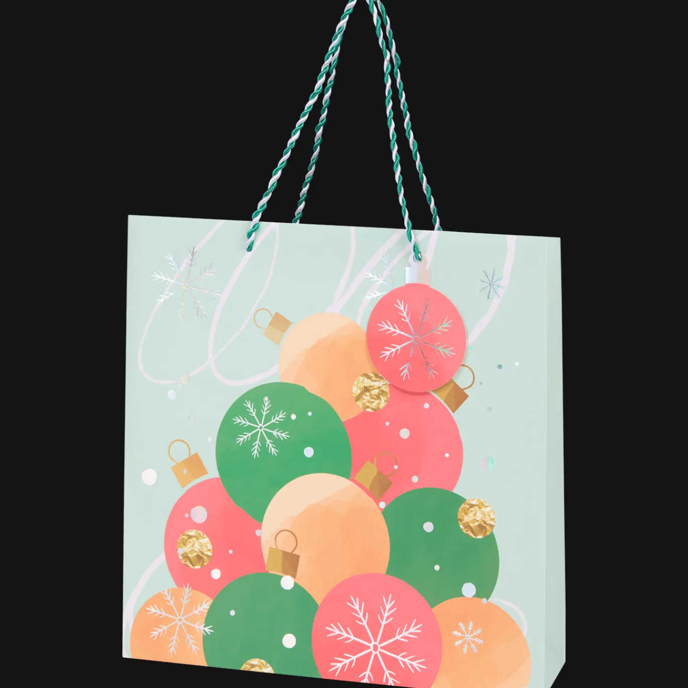 Action Sac cadeau Noël* Emballer Et Empaqueter