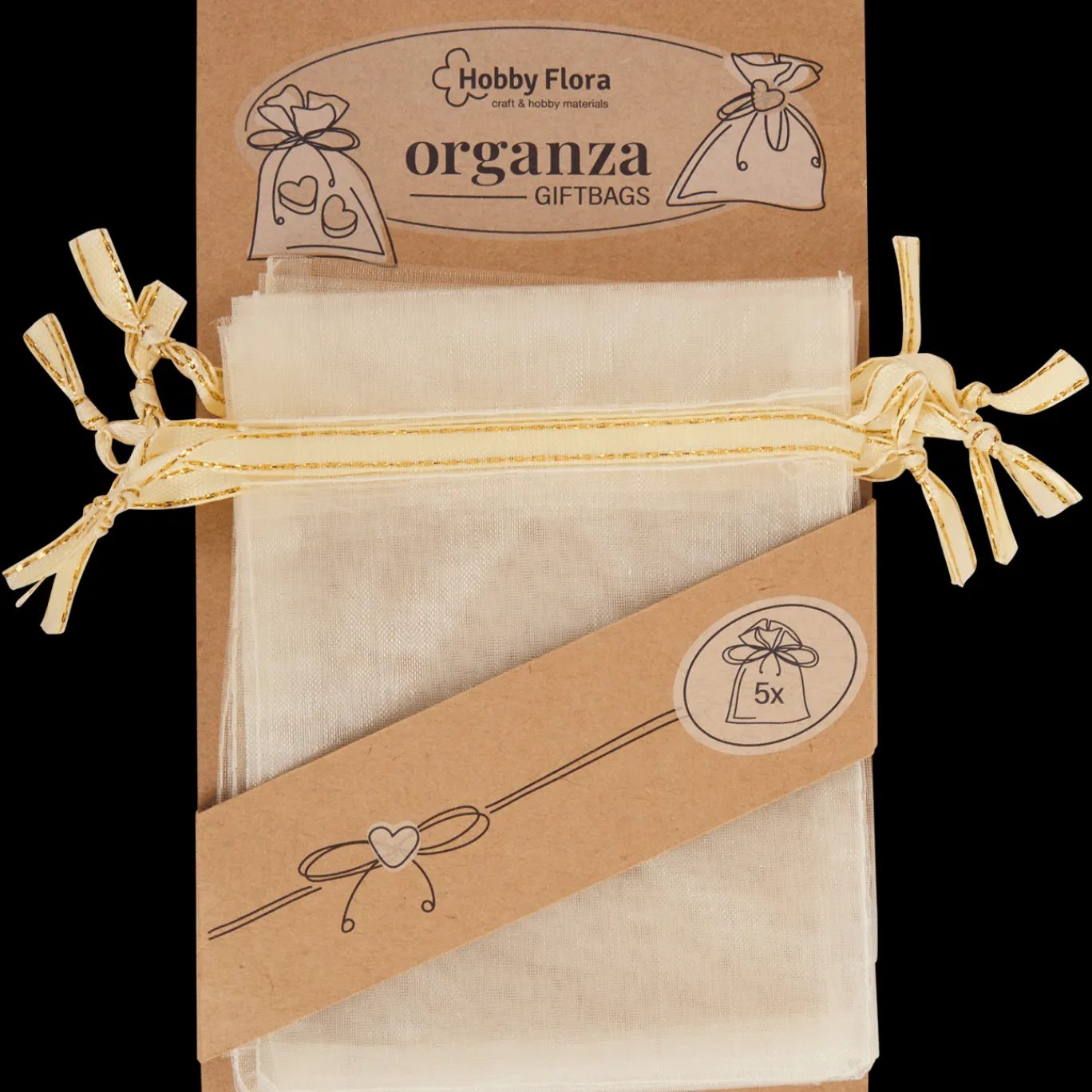 Action Sachets cadeaux Hobby Flora* Emballer Et Empaqueter