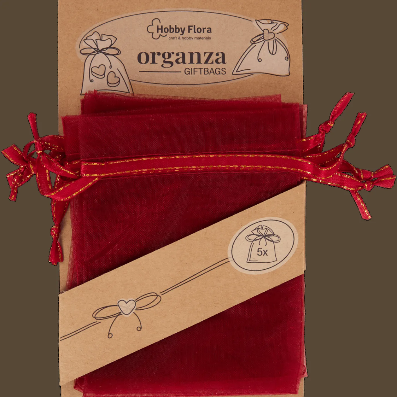 Action Sachets cadeaux Hobby Flora* Emballer Et Empaqueter