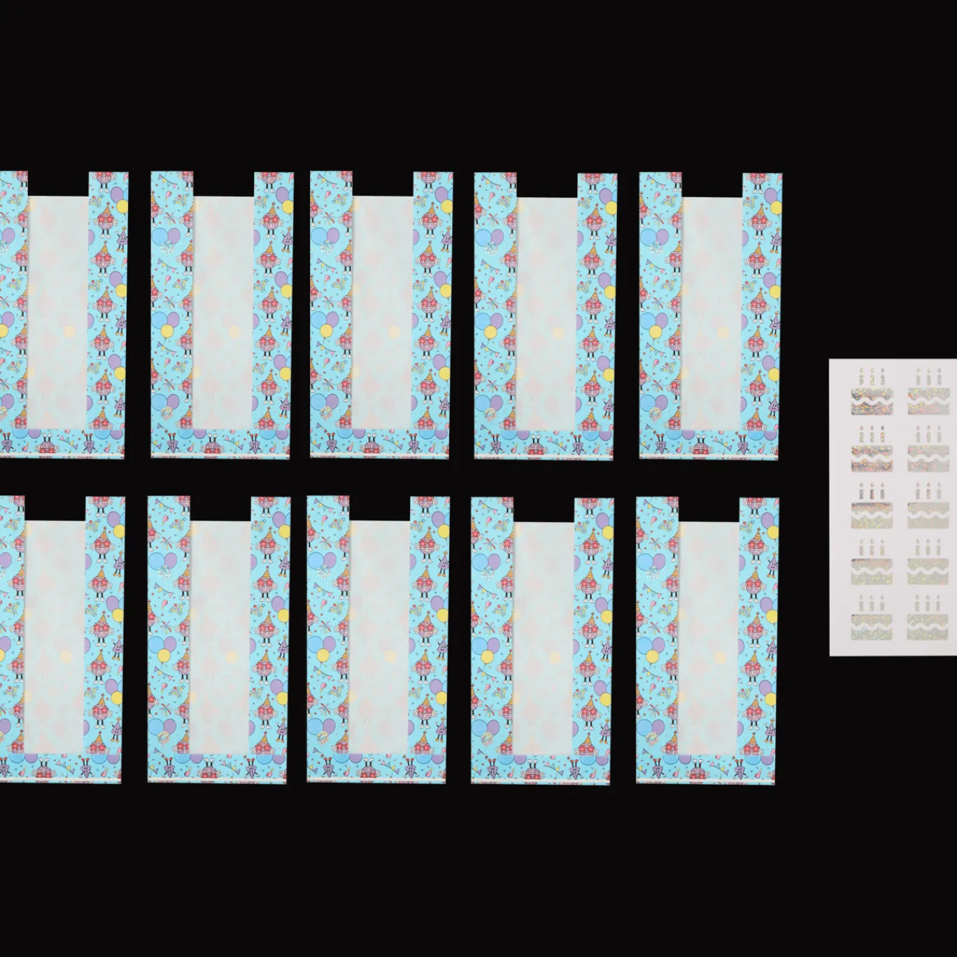 Action Sachets gourmands avec étiquettes Cool2Party* Emballer Et Empaqueter