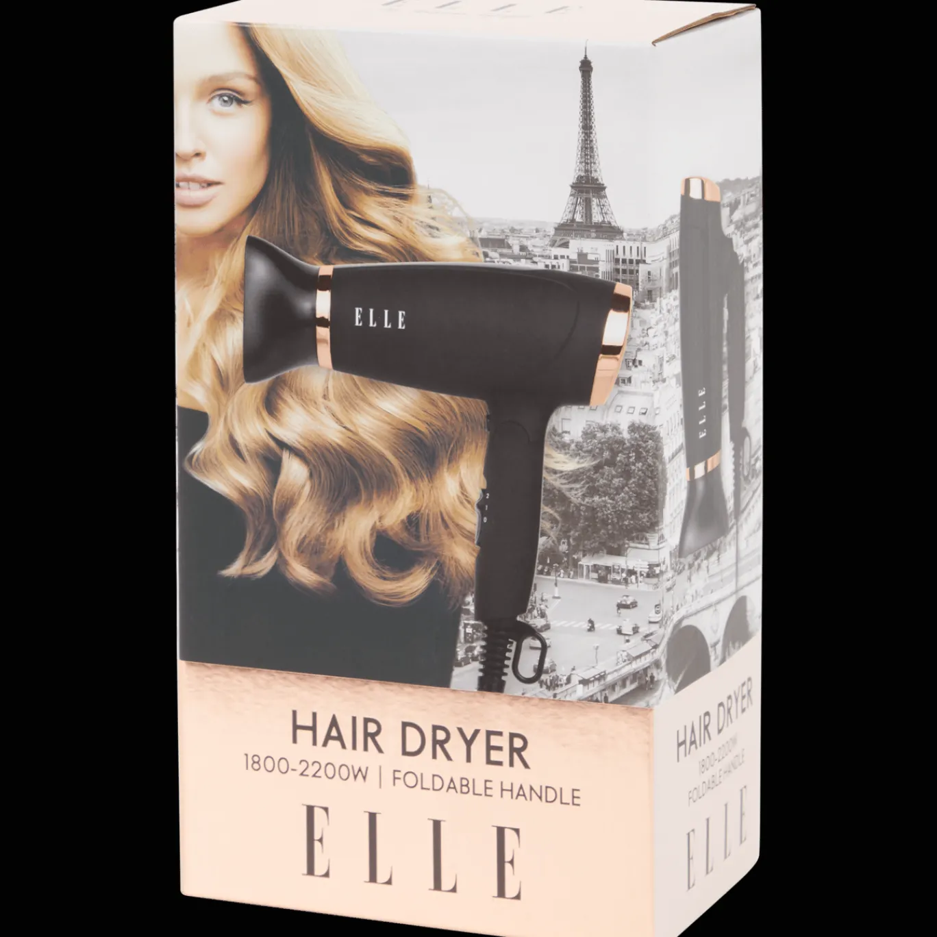 Action Sèche-cheveux ELLE* Soins Capillaires
