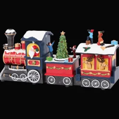 Action Scène de Noël train* Décoration Saisonnière