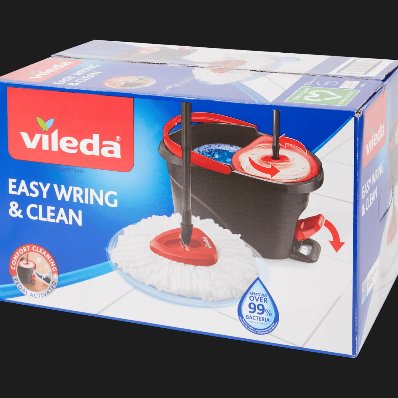 Vileda Serpillière et seau-essoreur Easy Wring & Clean* Articles De Nettoyage