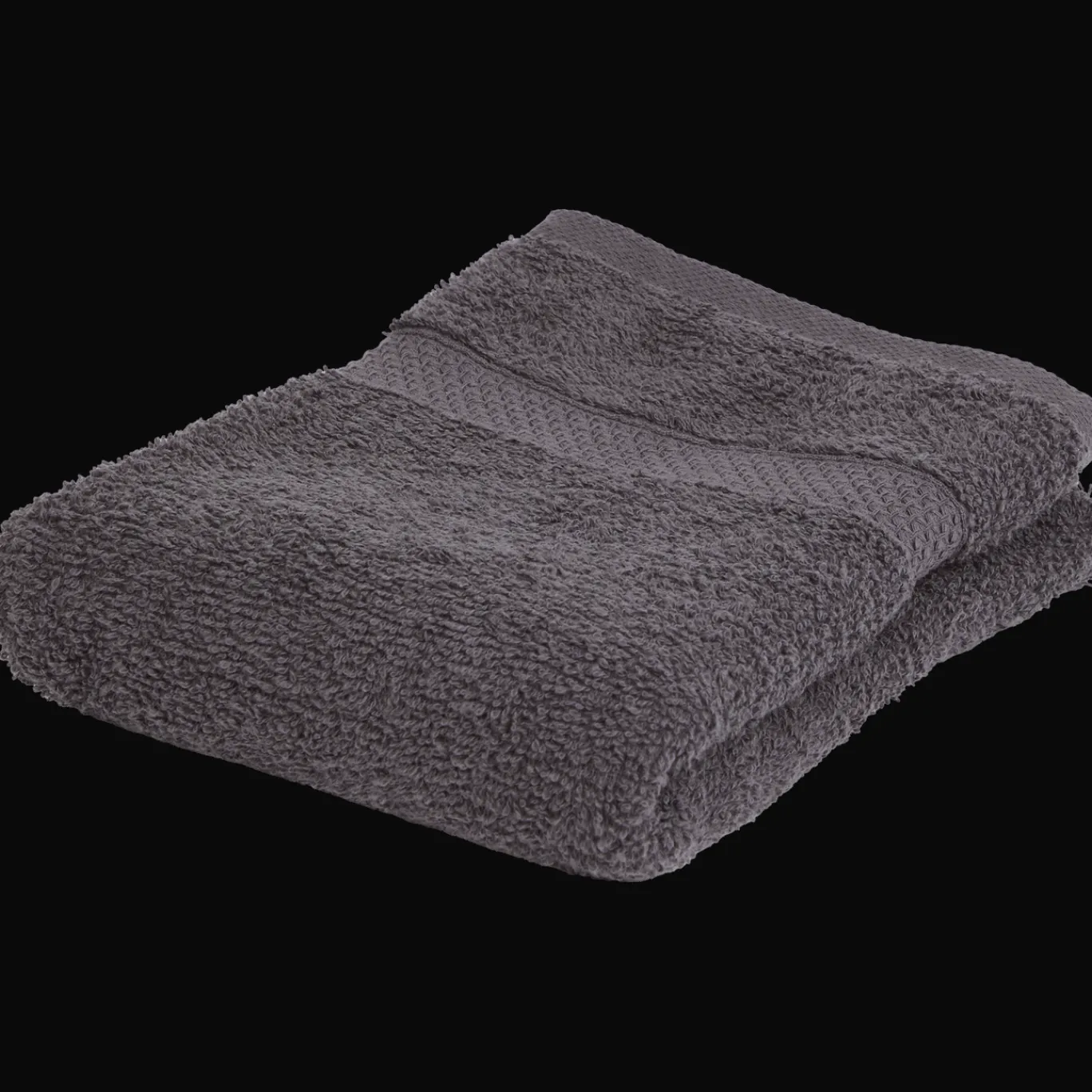 Action Serviette de toilette anthracite Capetown* Salle De Bain