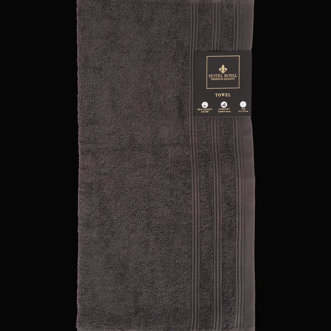 Hotel Royal Serviette Anthracite* Salle De Bain