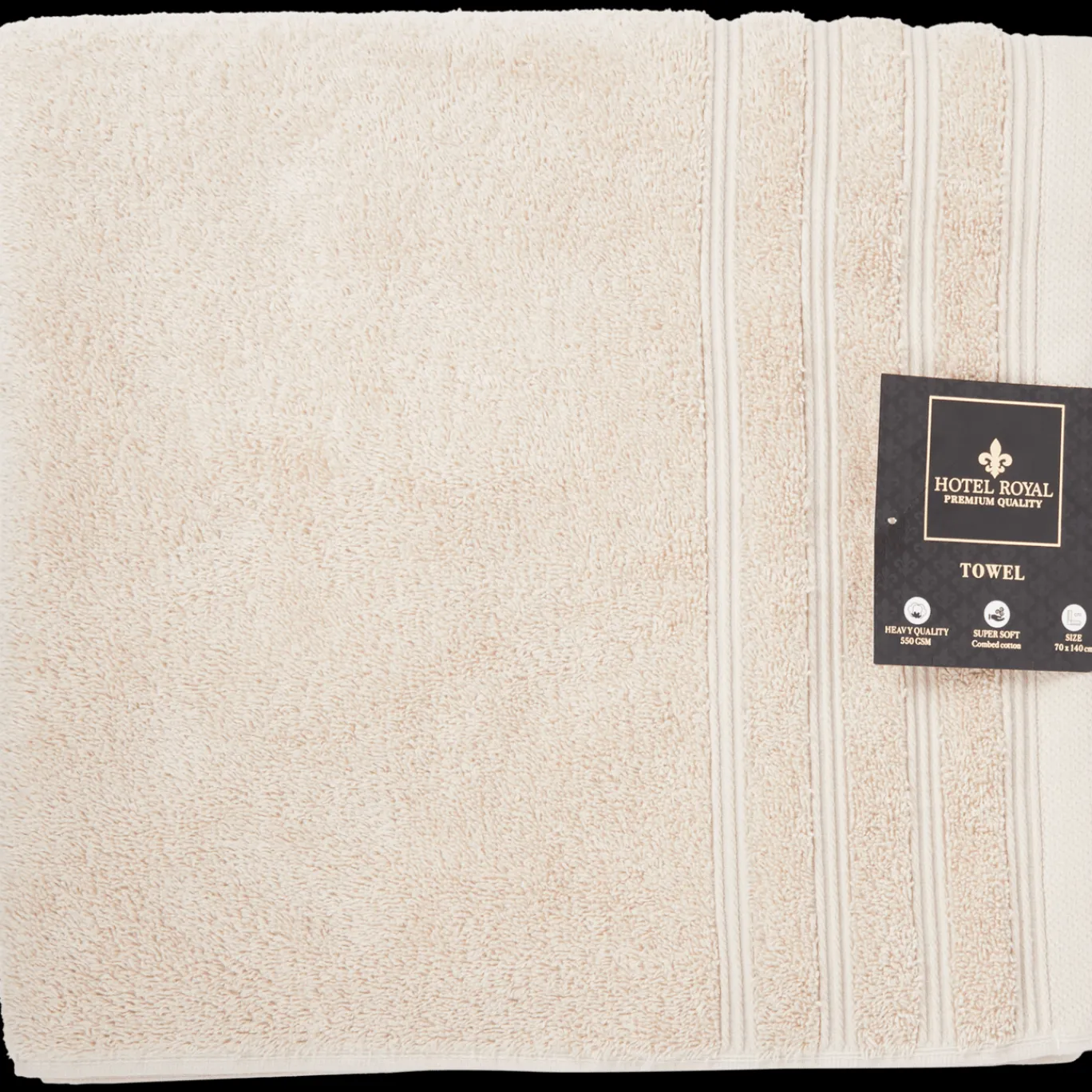 Hotel Royal Serviette Beige* Salle De Bain