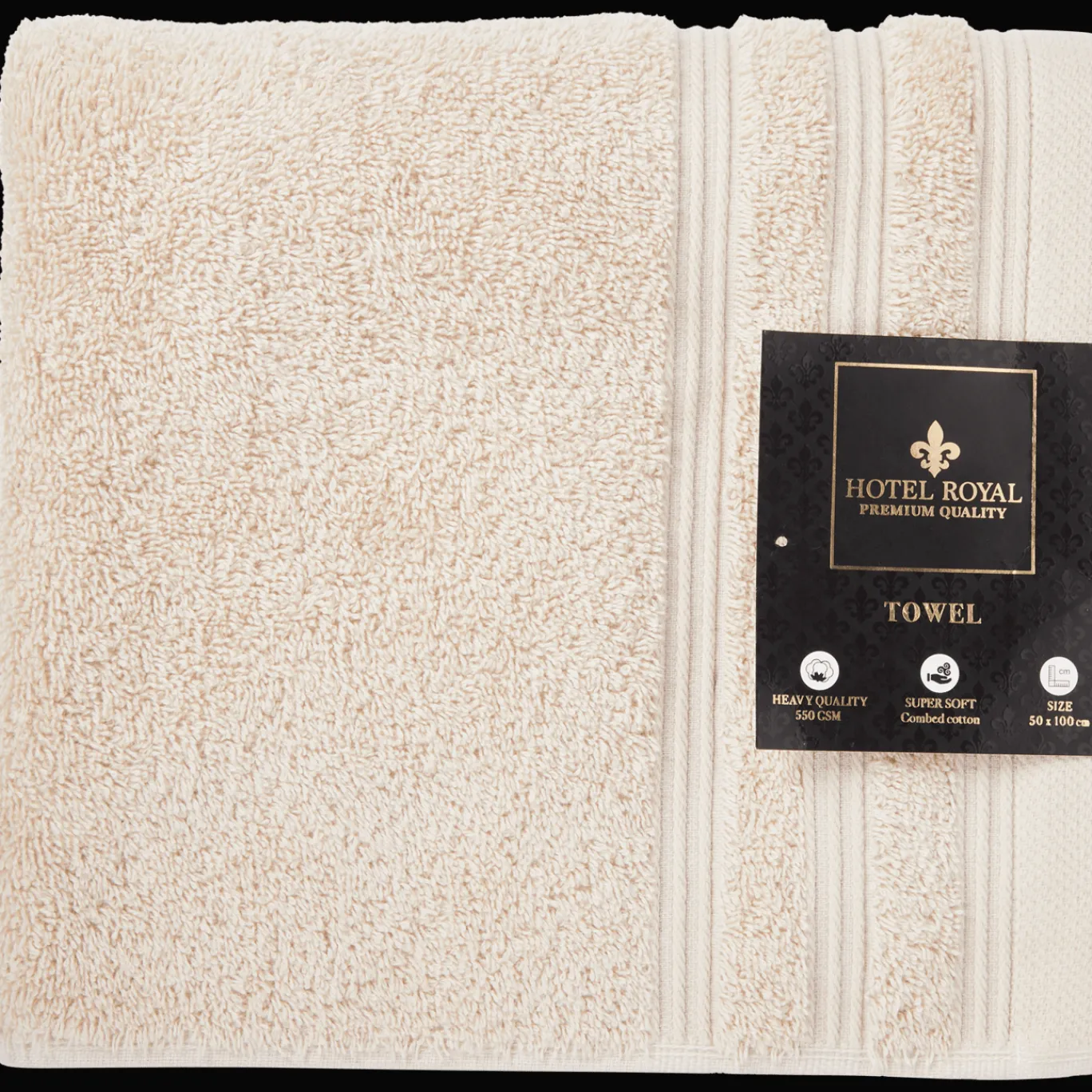 Hotel Royal Serviette Beige* Salle De Bain