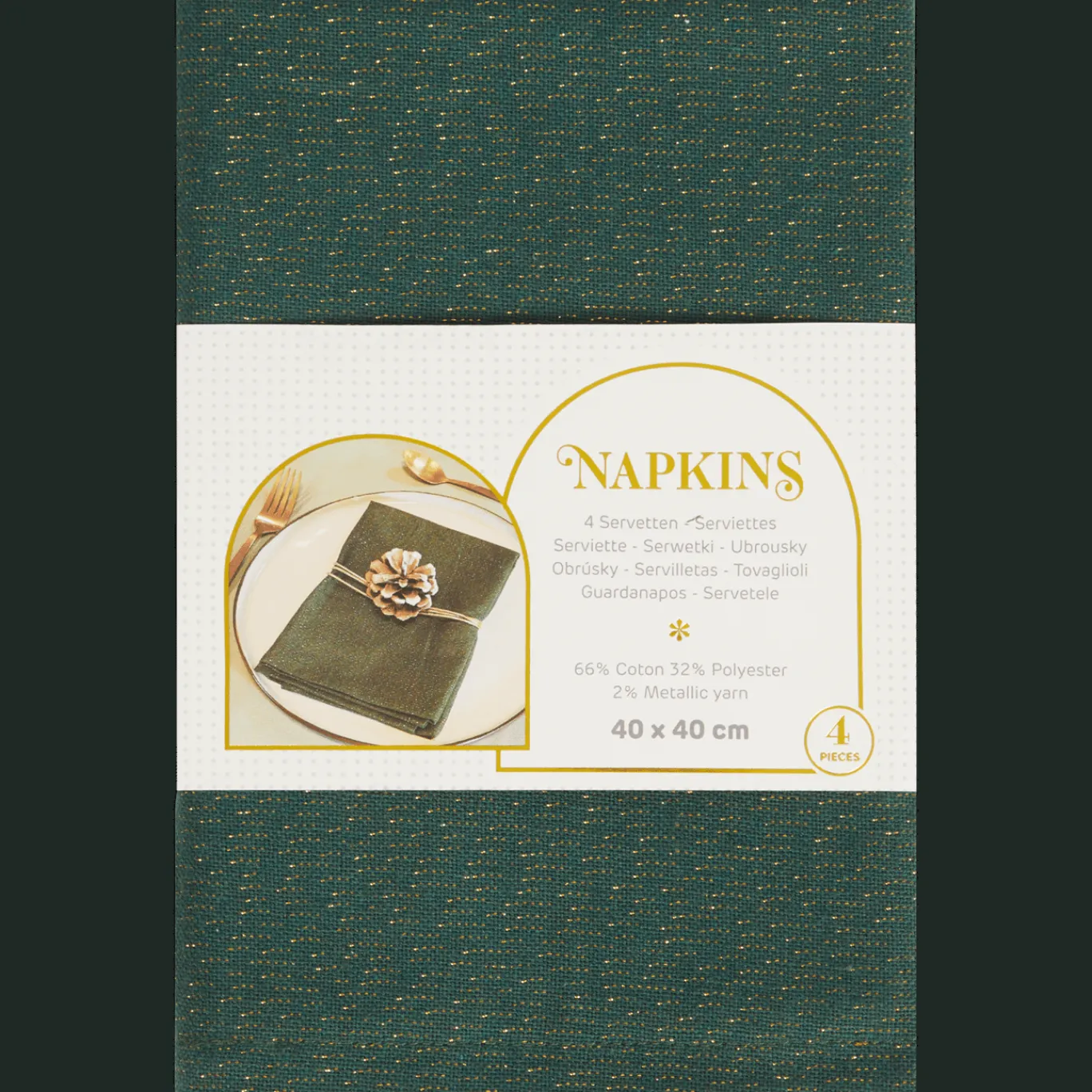 Action Serviettes de table de Noël* Accessoires Pour La Maison