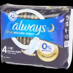 Always Serviettes hygiéniques Free Secure Night* Soins Corporels