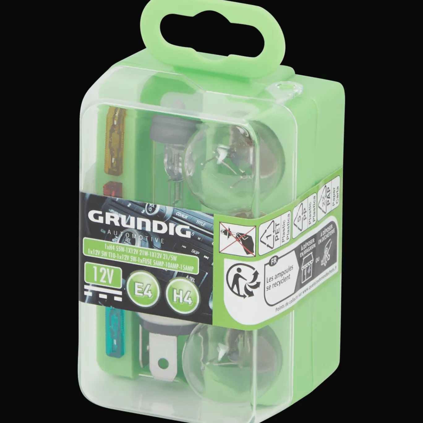 Grundig Set d’ampoules de voiture H4* Accessoires Automobiles