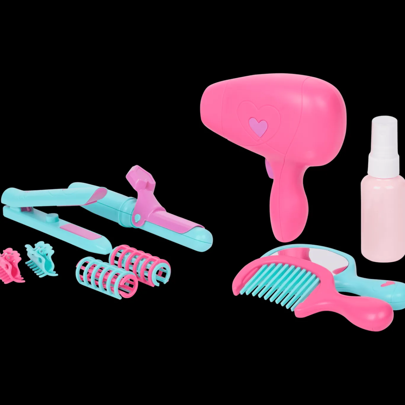 Action Set de jeu coiffeur* Accessoires Cheveux