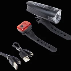 Walfort Set de lampes de vélo rechargeables* Accessoires Vélo