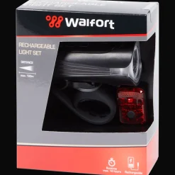 Walfort Set de lampes de vélo rechargeables* Accessoires Vélo