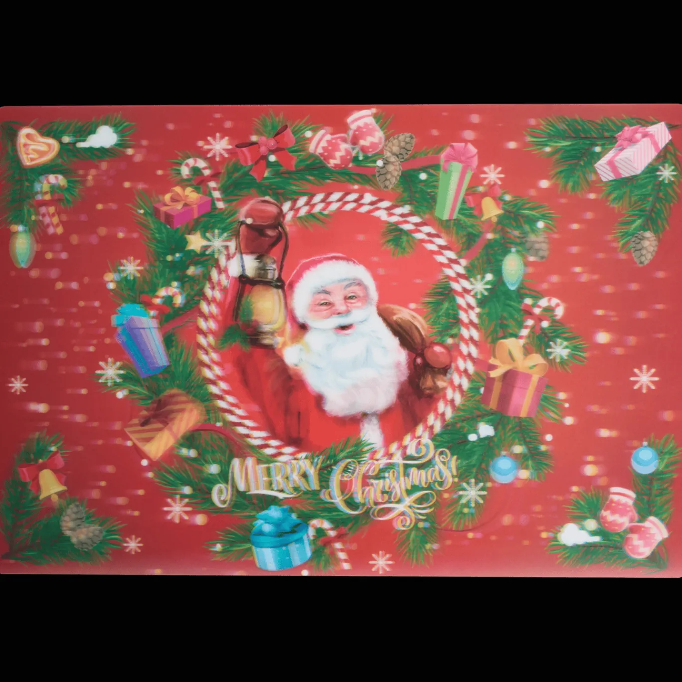Action Set de table effet 3D de Noël* Sets De Table