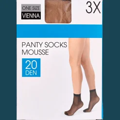 Action Socquettes semi-transparentes 20 deniers* Collants/Bas